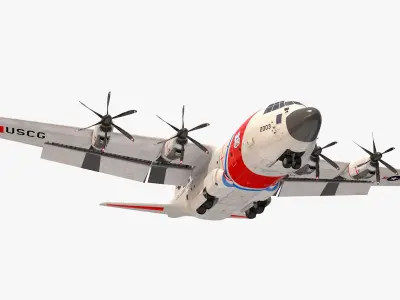 HC-130J 3D model