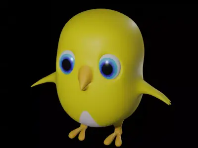 Chick Free 3D model