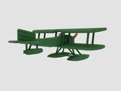 Fairey Hamble Baby Great Britain 3D print model