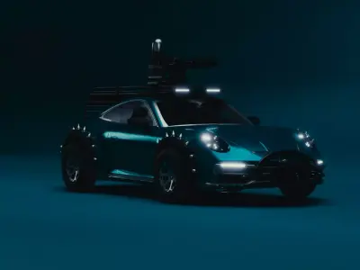 Concept Car 3D model by AlexOrchards