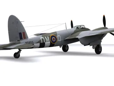 DeHavilland Mosquito FB.Mk.VI 3D model