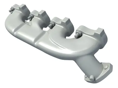 Exhaust Manifold 3D model Polygon mesh
