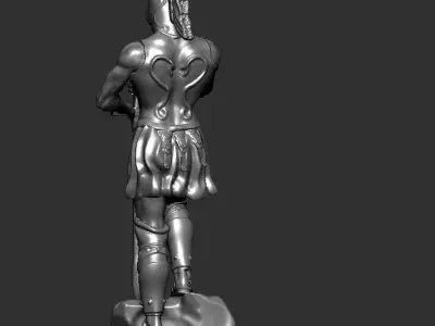 Chess board figure THE KNIGHT 3D print model