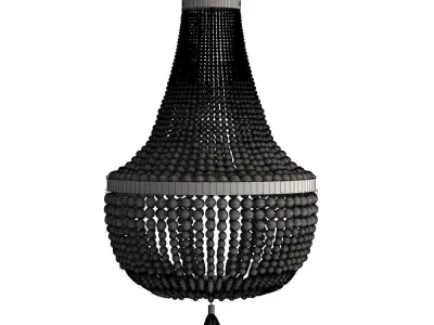 ROUND CHANDLE 104986 WOOD 3D model