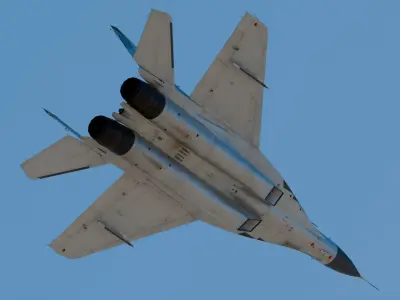 Mikoyan MiG-29 3D model purchase