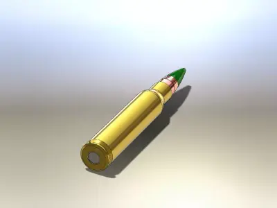 556 NATO Cartidge Free 3D model