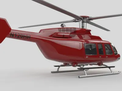 Helicopter 3D model 14