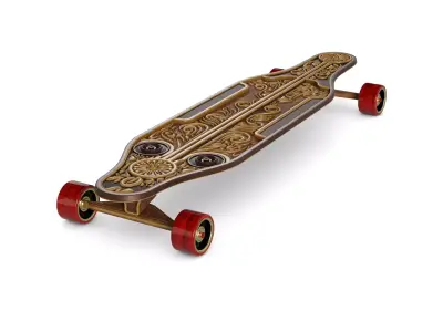 Longboard 3D model