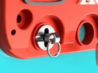 Valve Cover Key Holder  Engine Style Wall Key Organizer   3D print model