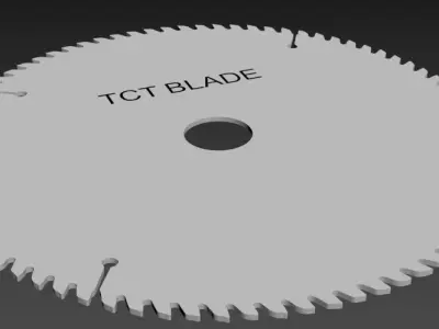 Saw Blade 3D model