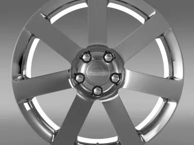Chrysler 300 SRT8  rim 3D model