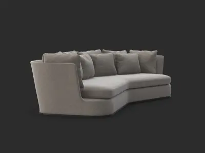 Apollo Sofa Collection 3D model