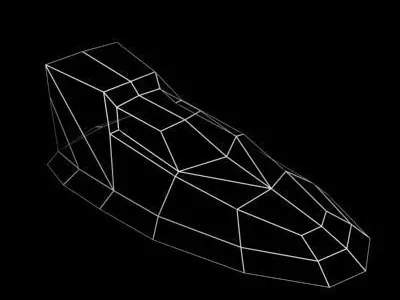 HoverCraft2 boat with flames 3D model