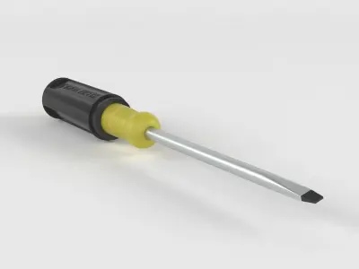 6 Piece Screwdriver Set 3D model