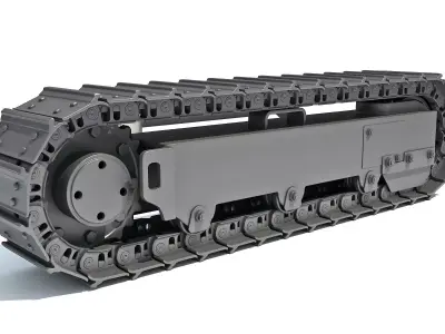 Track kit V3 3D model