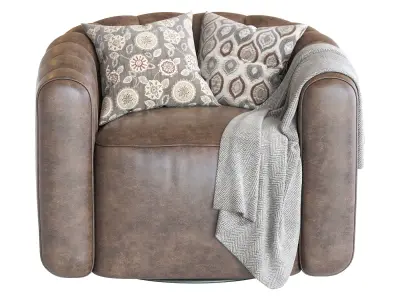 Fitz Swivel Chair 3D model