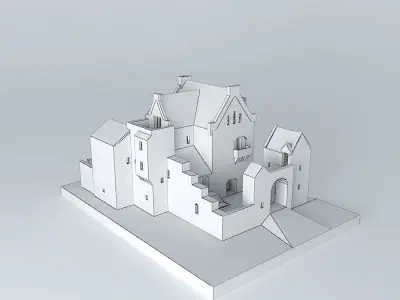 Really Old Castle Free 3D model