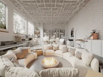 Circle sofa Free 3D model