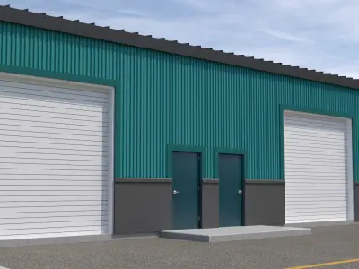Commercial-003 Warehouse 3D model