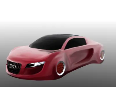 audi RSQ Free 3D model
