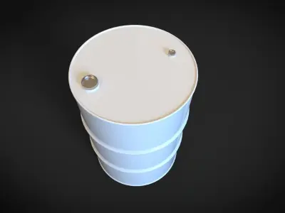 Oil Barrel 3D model purchase