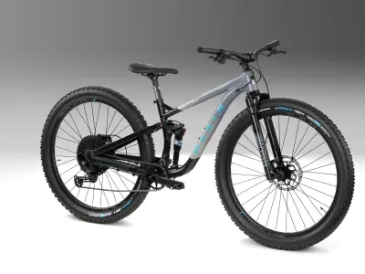Mountain Bike Low-poly 3D model shop