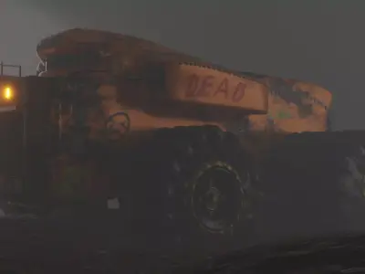 Sci-fi Military Vehicle - Apocalypse model 3D model