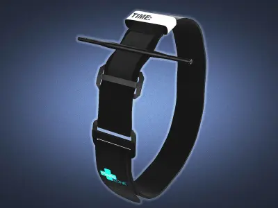 Elastic Bandage Tourniquet 3D model