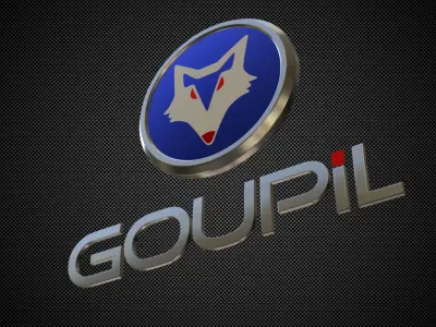 goupil logo 3D model