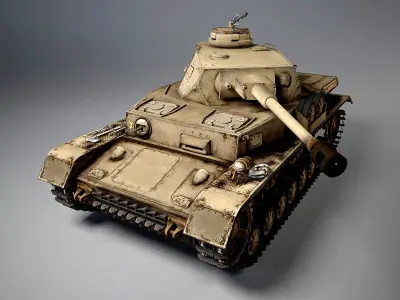  Panzerkampfwagen IV 3D model