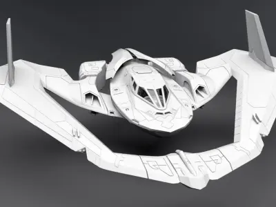Batwing Batman vs Superman   3D print model