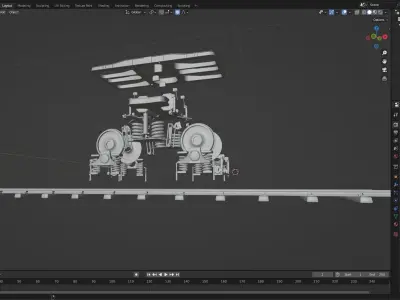  ICF BOGIE  Low-poly 3D model