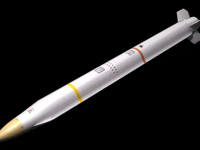 AARGM-ER Missile 3D model