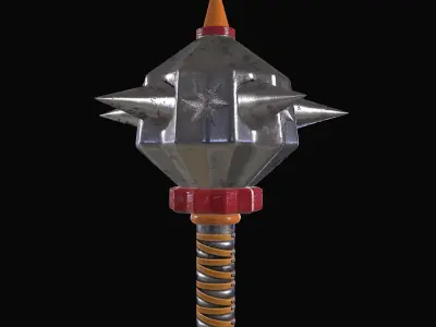 War Mace 1 3D model