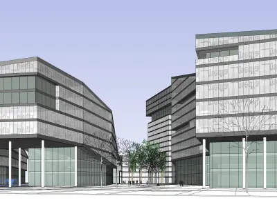 Sketchup Building V1 3D model