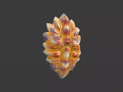 Shield 03 Low-poly 3D model