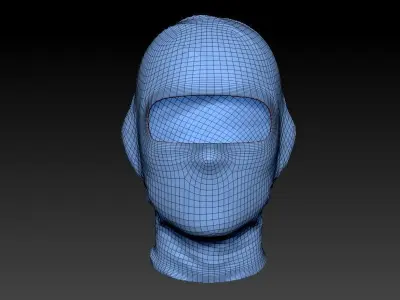Balaclava SWAT army  Free low-poly 3D model