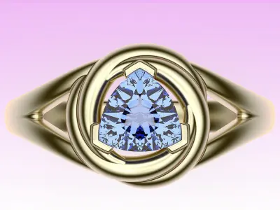 Ring Trillion 3D print model