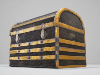 Chest Model Pack 1 Low-poly 3D model