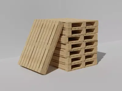 pallet 3D model purchase