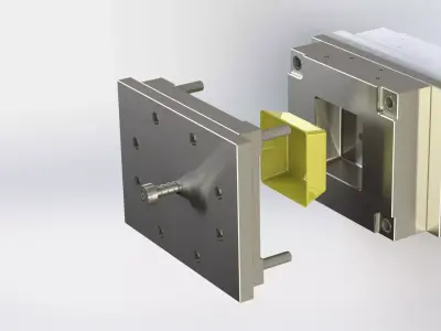 Mold Design - B02 3D model