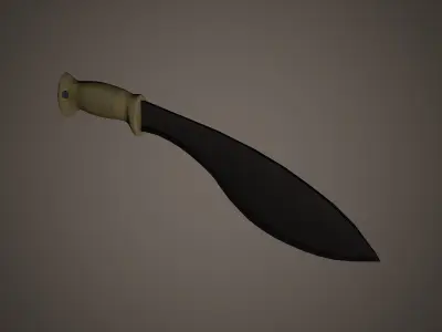 Gurkha Knife 3D model