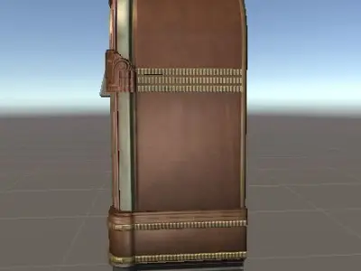 JukeBox LowPoly Gameready 3D model