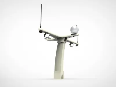 Antenne Mast Boat 3D print model