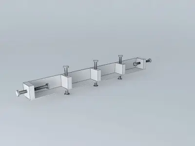 Laminating clamp 3D model