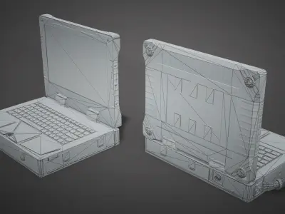 Defense Line Vol7 - Military Operations Hub Low-poly 3D model