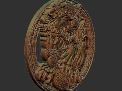 foo dog 3D print model
