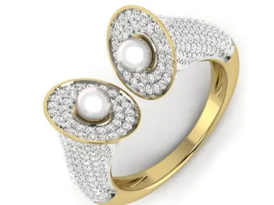 Women ring 3dm Render details 3D print model