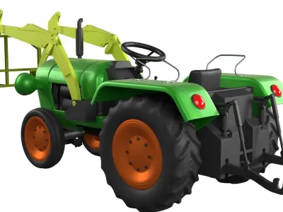 Tractor Hay Mower  3D model