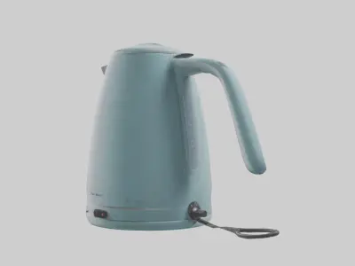 Electric kettle model Low-poly 3D model